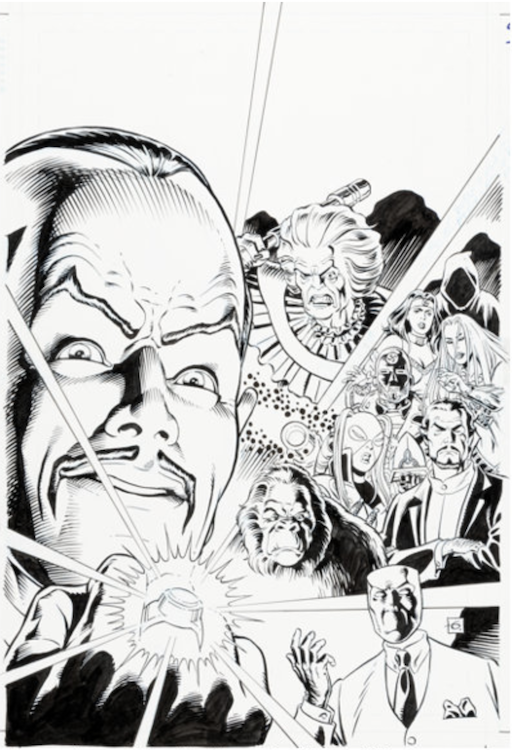 Secret Origins of Super Villains #1 Cover Art by Dave Gibbons sold for $2,640. Click here to get your original art appraised.