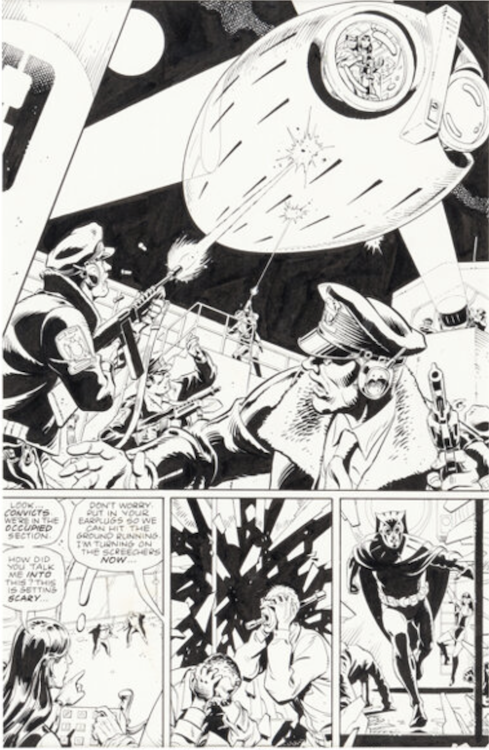Watchmen #8 Page 16 by Dave Gibbons sold for $45,600. Click here to get your original art appraised.