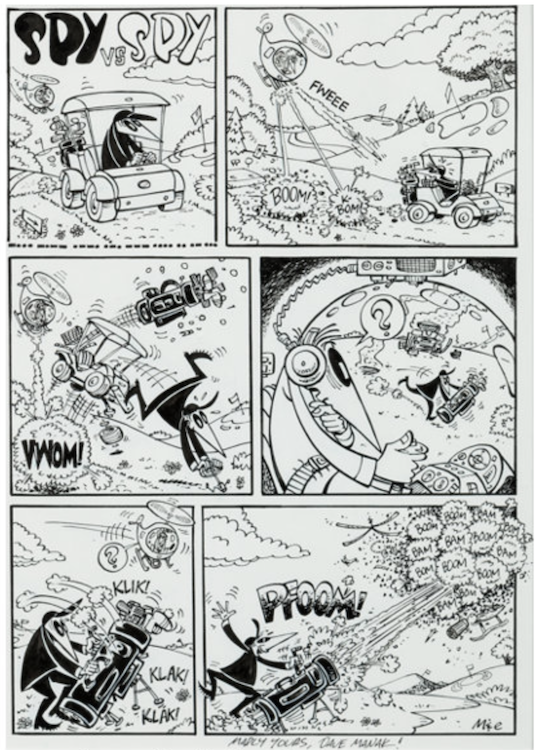 Mad Magazine #342 Complete 1-Page Story by Dave Manak sold for $780. Click here to get your original art appraised.