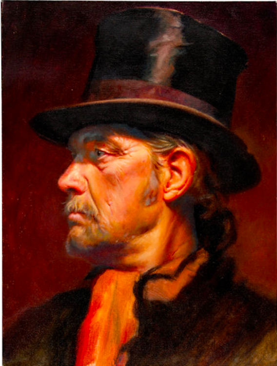 Gentleman of the Prairie Painting by Dave Stevens sold for $1,610. Click here to get your original art appraised.