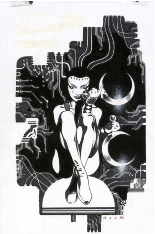 Kabuki: Circle of Blood Cover Art by David Mack sold for $530. Click here to get your original art appraised.