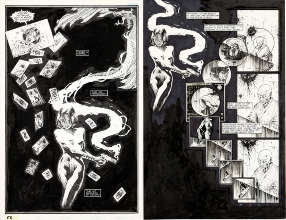 Kabuki Group of 2 Pages by David Mack sold for $2,660. Click here to get your original art appraised.