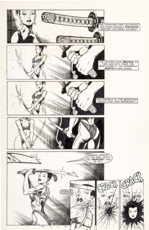 Kabuki Panel Page by David Mack sold for $575. Click here to get your original art appraised.