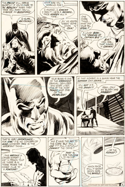 Batman #234 Page 6 by Dick Giordano sold for $23,900. Click here to get your original art appraised.