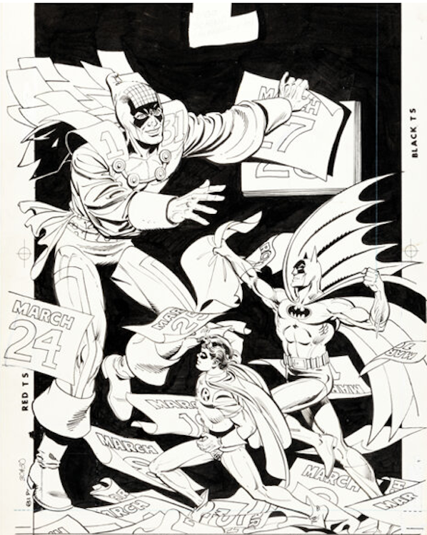Batman #384 Cover Art by Dick Giordano sold for $14,400. Click here to get your original art appraised.
