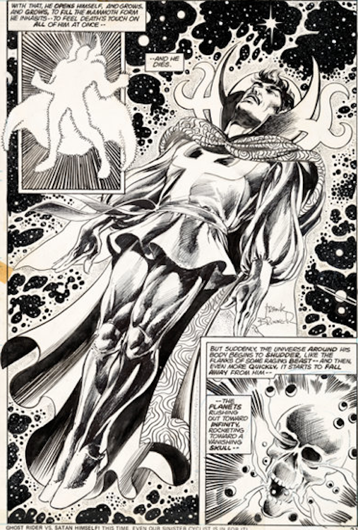 Doctor Strange #4 Page 31 by Dick Giordano sold for $13,200. Click here to get your original art appraised.