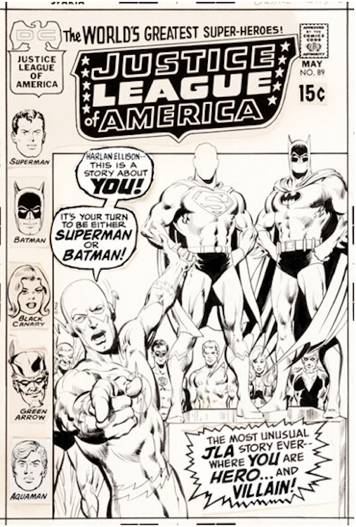 Justice League of America #89 Cover Art by Dick Giordano sold for $48,000. Click here to get your original art appraised.