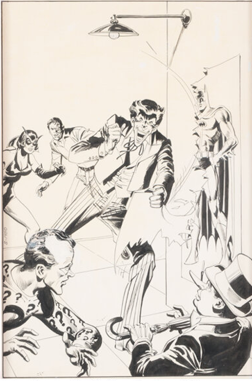 The Joker #1 Cover Art by Dick Giordano sold for $120,000. Click here to get your original art appraised.