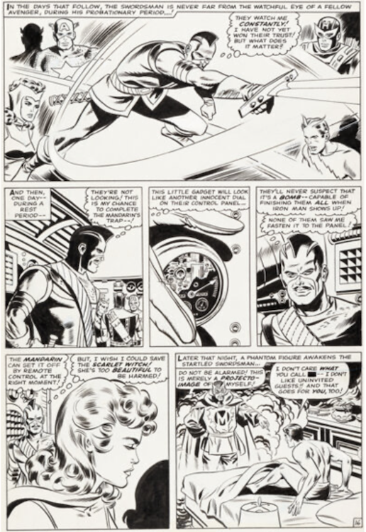 The Avengers #20 Page 16 by Don Heck sold for $28,800. Click here to get your original art appraised.