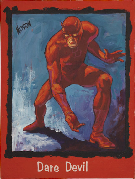 Dare Devil, The Man Without Fear Painting by Don Newton sold for $390. Click here to get your original art appraised.
