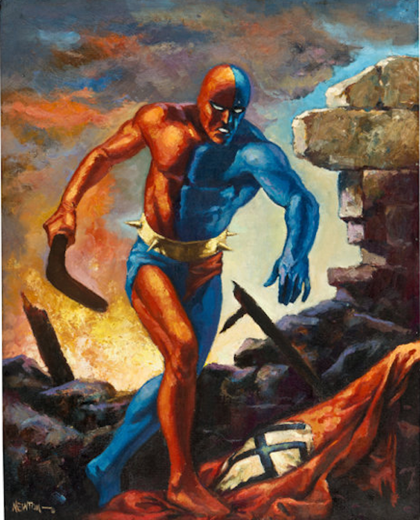 The Golden Age Dare Devil Painting by Don Newton sold for $780. Click here to get your original art appraised.