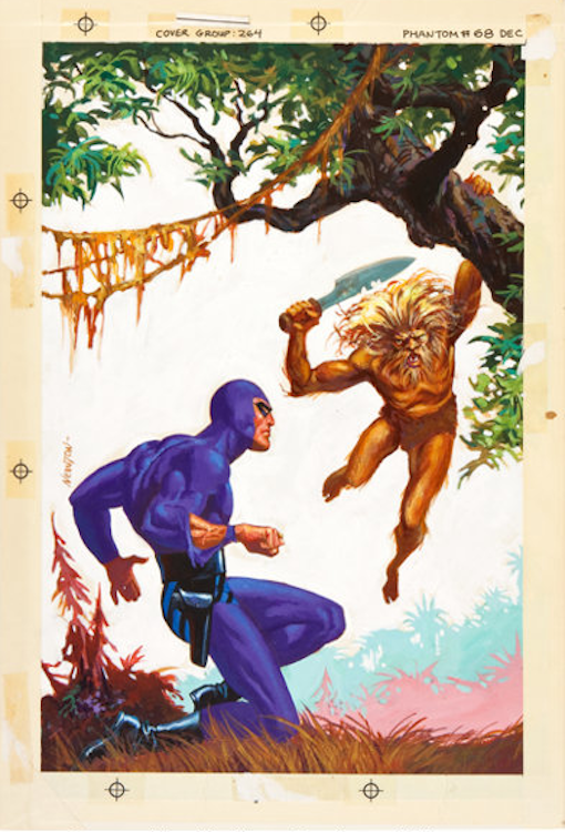 The Phantom #68 Cover Art by Don Newton sold for $3,350. Click here to get your original art appraised.