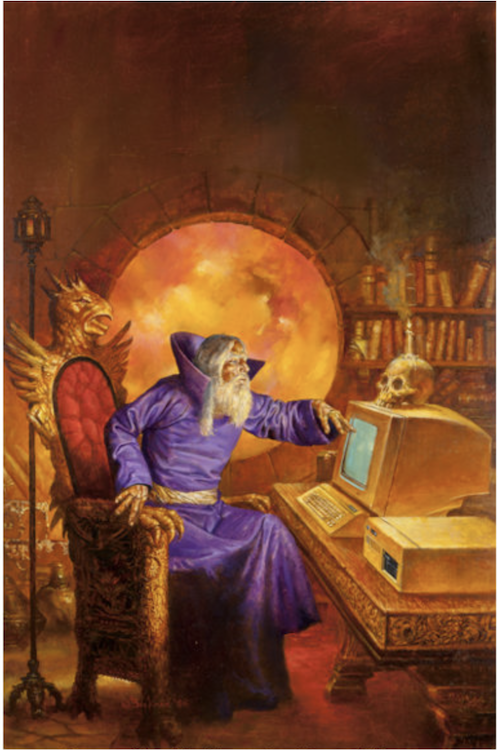 Darkmage Book Cover Art by Doug Beekman sold for $1,190. Click here to get your original art appraised.