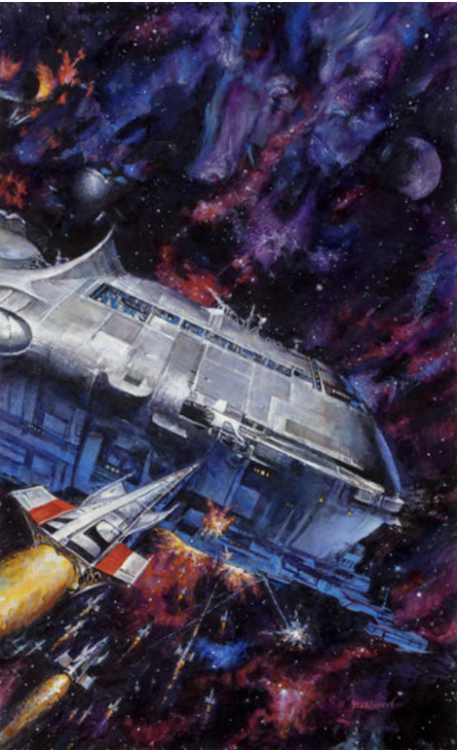 Imperial Stars: The Stars at War Book Cover Art by Doug Beekman sold for $750. Click here to get your original art appraised.