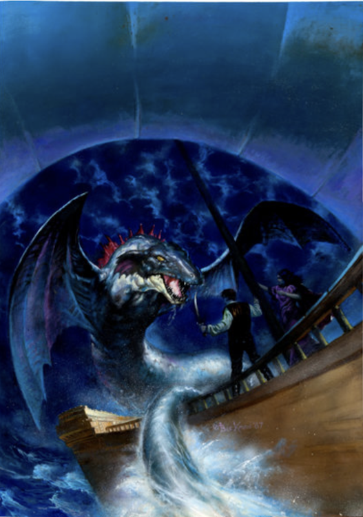 Revolt in Majipoor Book Cover Art by Doug Beekman sold for $720. Click here to get your original art appraised.