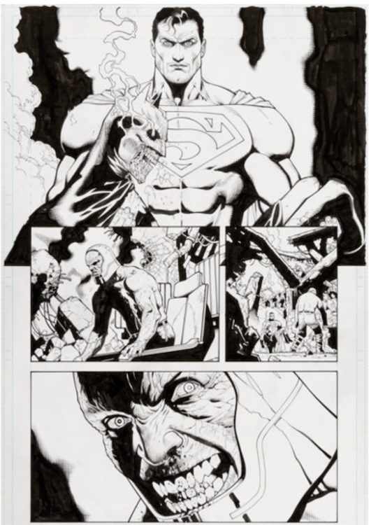 Final Crisis #7 Page 8 by Doug Mahnke sold for $500. Click here to get your original art appraised.