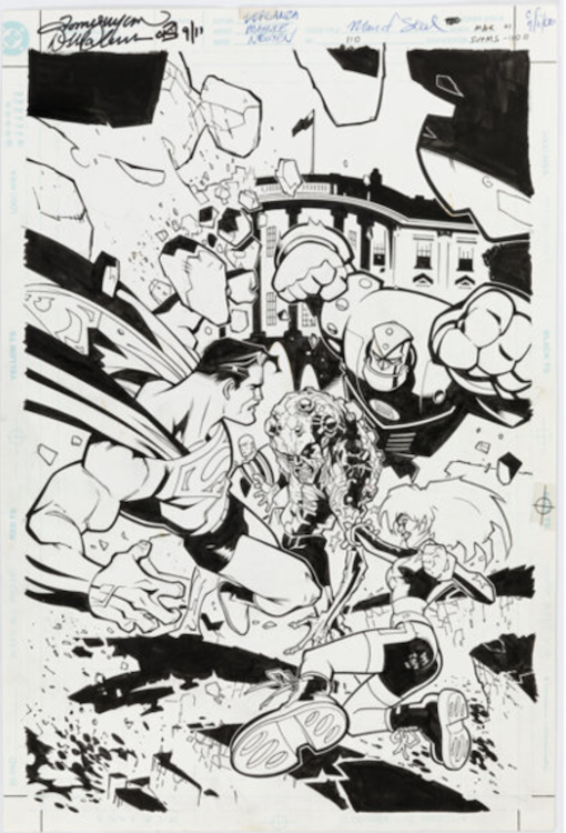 Superman: The Man of Steel #110 Cover Art by Doug Mahnke sold for $1,080. Click here to get your original art appraised.