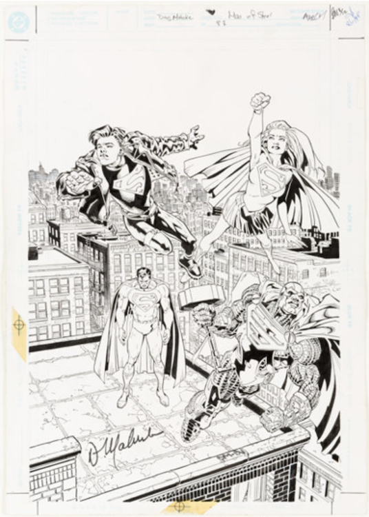 Superman: The Man of Steel #87 Cover Art by Doug Mahnke sold for $1,200. Click here to get your original art appraised.