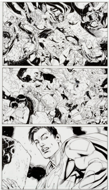 Superman/Wonder Woman #13 Page 2 by Doug Mahnke sold for $190. Click here to get your original art appraised.