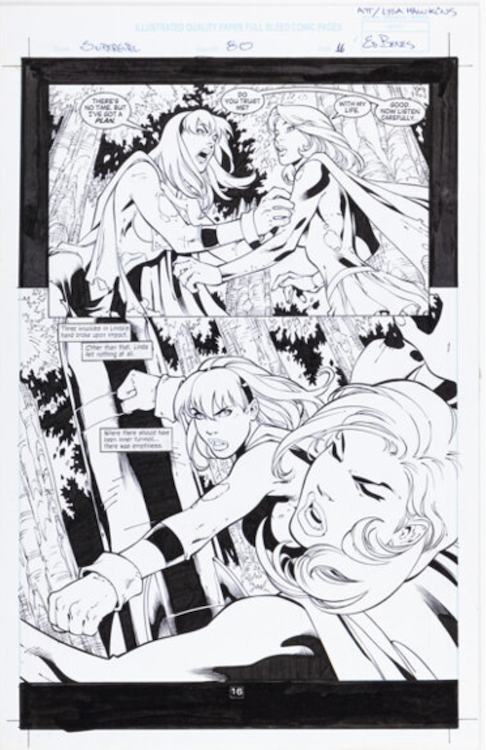 Supergirl #80 Page 16 by Ed Benes sold for $1,020. Click here to get your original art appraised.