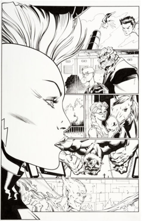 Amazing X-Men #8 Page 7 by Ed McGuinness sold for $460. Click here to get your original art appraised.