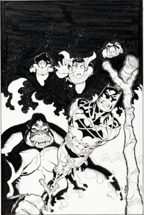 JLA: Classified #3 Cover Art by Ed McGuinness sold for $1,680. Click here to get your original art appraised.