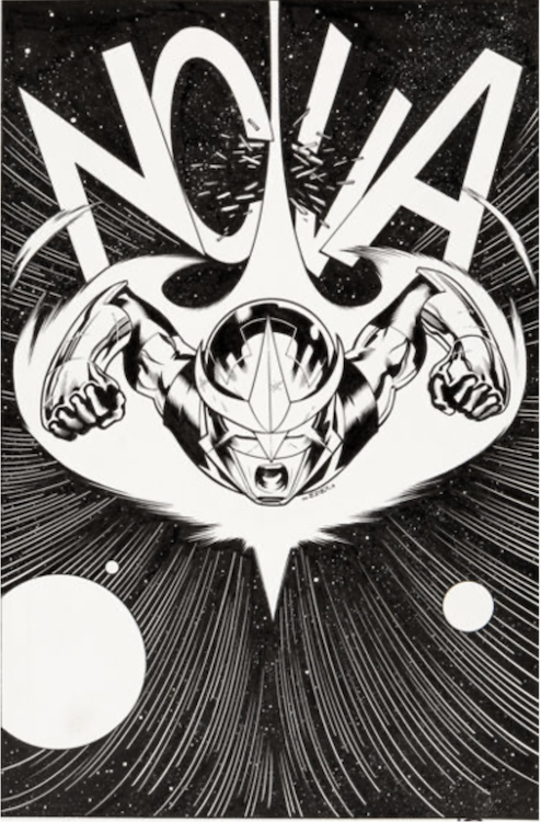 Nova #6 Cover Art by Ed McGuinness sold for $1,560. Click here to get your original art appraised.