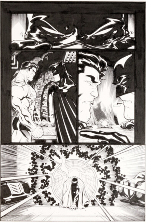 Superman/Batman #2 Page 11 by Ed McGuinness sold for $1,500. Click here to get your original art appraised.