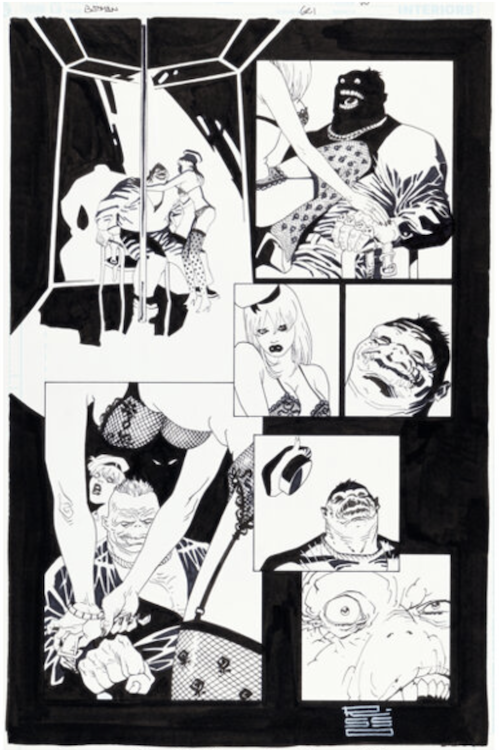 Batman #621 Page 10 by Eduardo Risso sold for $845. Click here to get your original art appraised.