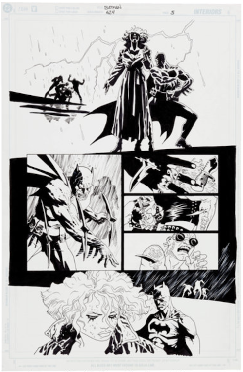Batman #624 Page 5 by Eduardo Risso sold for $720. Click here to get your original art appraised.