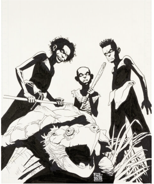 Moonshine #3 Alternate Unpublished Cover Art by Eduardo Risso sold for $325. Click here to get your original art appraised.