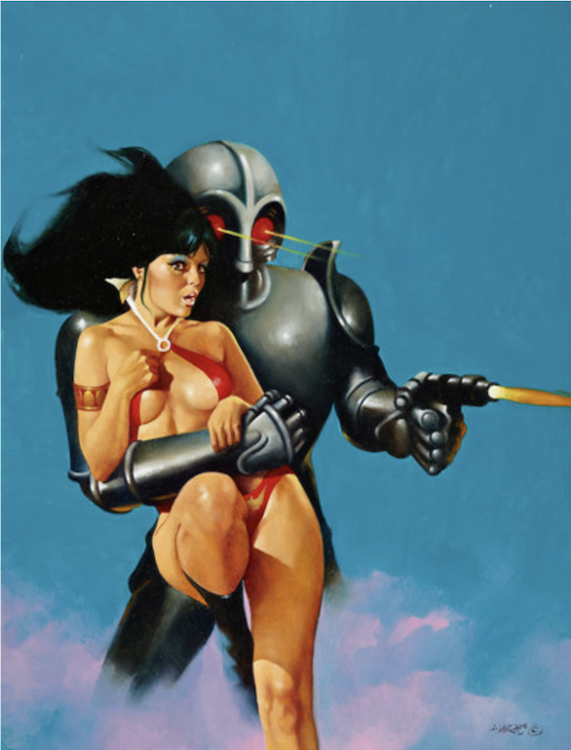 Vampirella #68 Cover Art by Enric sold for $6,570. Click here to get your original art appraised.