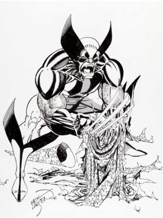 Wizard the Comics Magazine #3 Cover Art by Erik Larsen sold for $2,750. Click here to get your original art appraised.