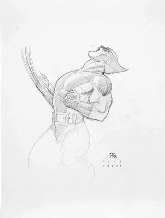 Wolverine Sketch by Frank Cho sold for $240. Click here to get your original art appraised.