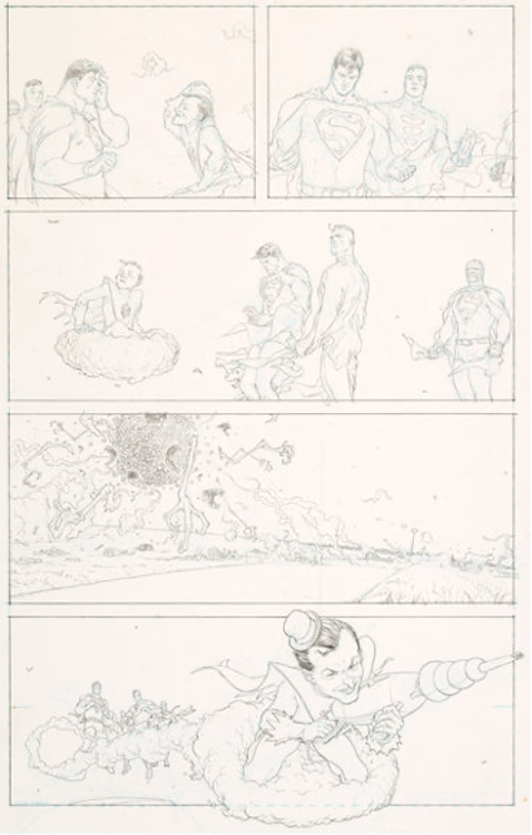 All-Star Superman #6 Page 12 by Frank Quitely sold for $2,270. Click here to get your original art appraised.