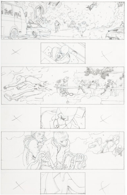 New X-Men #137 Page 11 by Frank Quitely sold for $1,440. Click here to get your original art appraised.