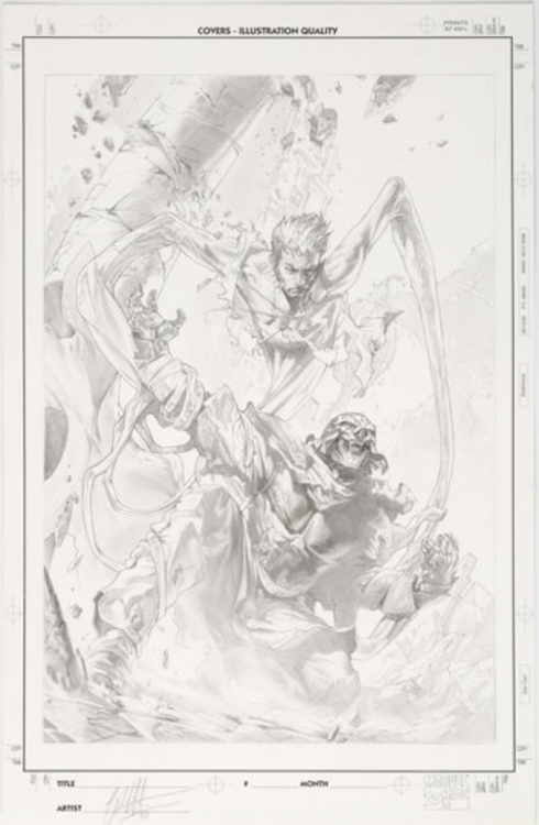 Marvel 1602: Fantastick Four #5 Cover Art by Gabriele Del'Otto sold for $1,435. Click here to get your original art appraised.