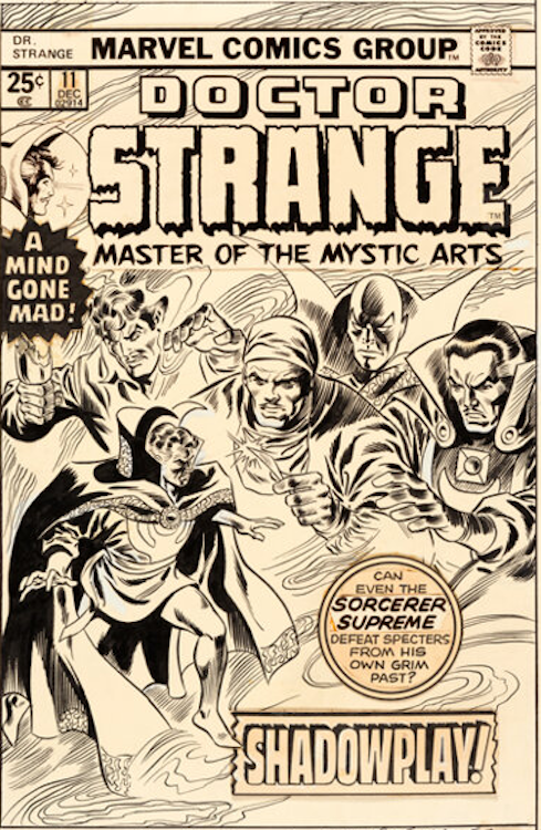 Doctor Strange #11 Cover Art by Gene Colan sold for $37,200. Click here to get your original art appraised.