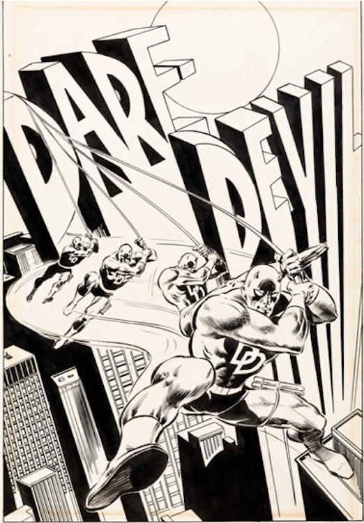 The Mighty World of Marvel Pin-Up Illustration by Gene Colan sold for $31,200. Click here to get your original art appraised.