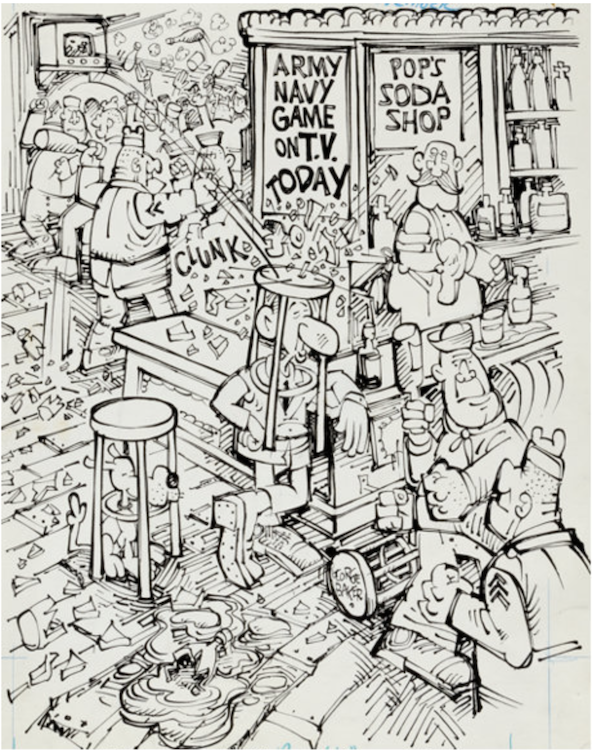 Sad Sack #241 Cover Art by George Baker sold for $430. Click here to get your original art appraised.