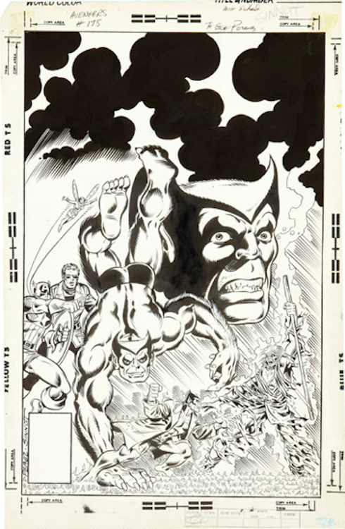 Avengers #178 Unpublished Alternative Cover Art by George Perez sold for $4,180. Click here to get your original art appraised.