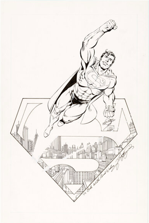 History of the DC Universe #12 Page 2 by George Perez sold for $15,000. Click here to get your original art appraised.