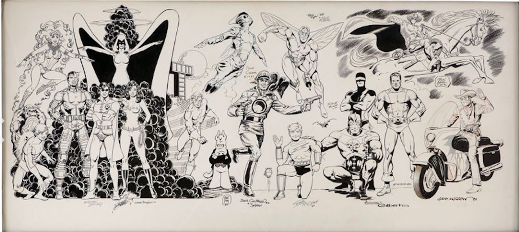 Specialty Illustration by George Perez sold for $5,675. Click here to get your original art appraised.