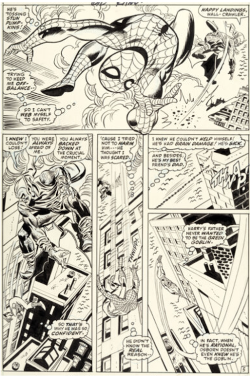 The Amazing Spider-Man #97 Page 5 by Gil Kane sold for $72,000. Click here to get your original art appraised.