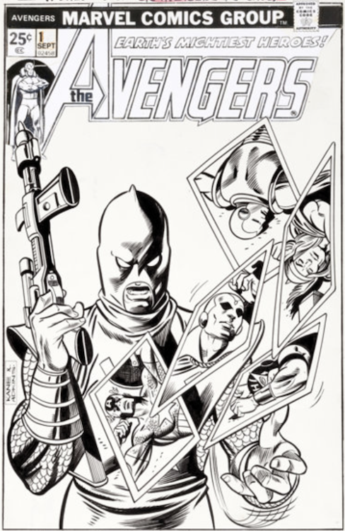 The Avengers #145 Cover Art by Gil Kane sold for $25,200. Click here to get your original art appraised.