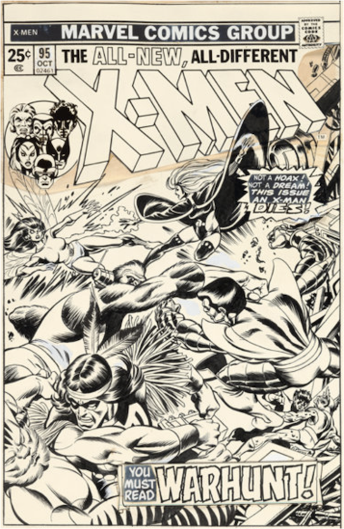 The X-Men #95 Cover Art by Gil Kane sold for $155,350. Click here to get your original art appraised.