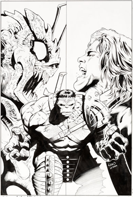 Incredible Hulk #108 Cover Art by Greg Land sold for $1,440. Click here to get your original art appraised.