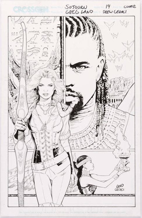 Sojourn #14 Cover Art by Greg Land sold for $4,060. Click here to get your original art appraised.