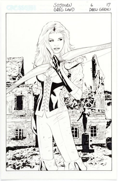 Sojourn #6 Page 9 by Greg Land sold for $4,000. Click here to get your original art appraised.