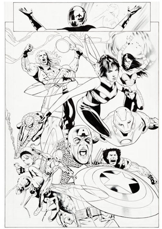 Ultimate Fantastic Four #26 Page 11 by Greg Land sold for $870. Click here to get your original art appraised.